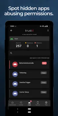 Trustd Mobile Security android App screenshot 1