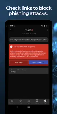 Trustd Mobile Security android App screenshot 4